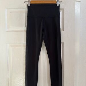 Lululemon black full length leggings size small